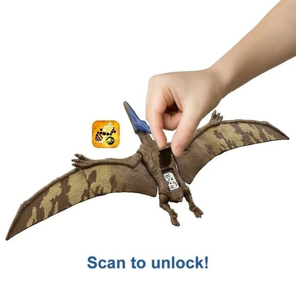 Jurassic World Dominion Roar Strikers Pternanodon Dinosaur Action Figure Toy - Picture 8 of 12